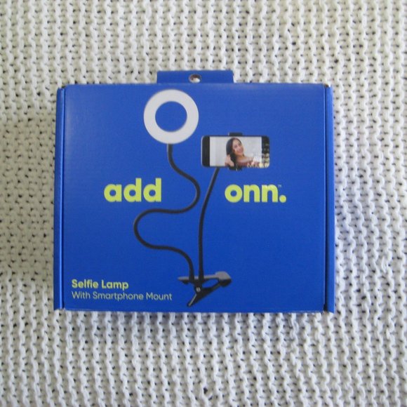 Selfie Lamp with Smartphone Holder Mount add onn. - Picture 1 of 7